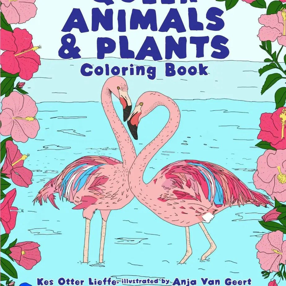 Queer Animal & Plants Coloring Book