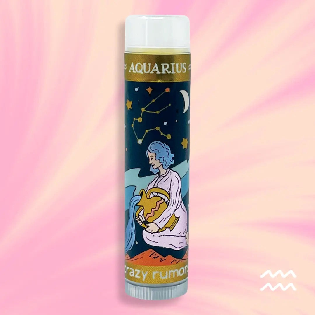 Aquarius - Zodiac Lip Balm