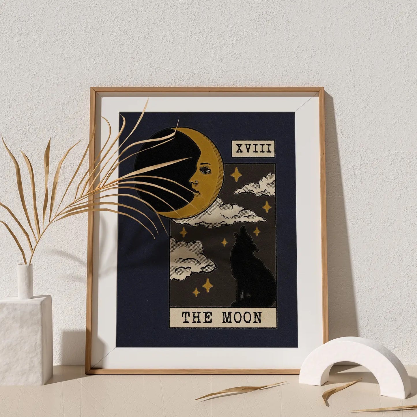 Tarot Card Illustrations - The Moon