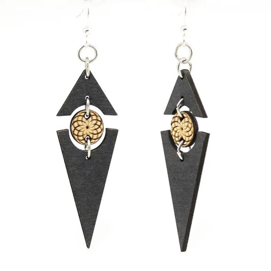 Twilight Triangle Earring