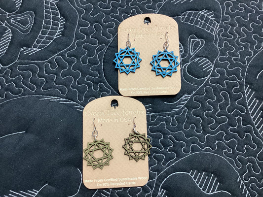 Anahata Chakra Earrings