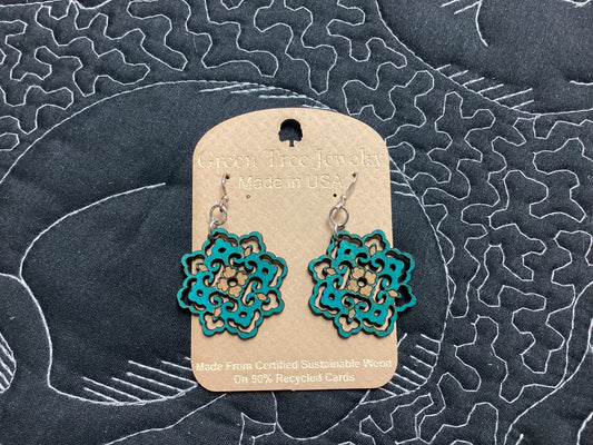 Lace Flower Earrings