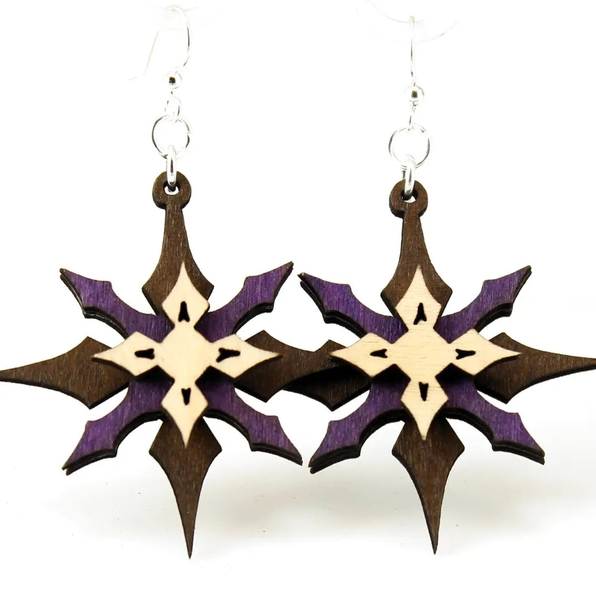 Layered Star Earrings