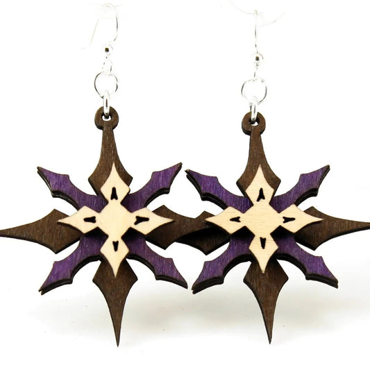 Layered Star Earrings