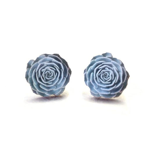 Echeveria Stud Earrings