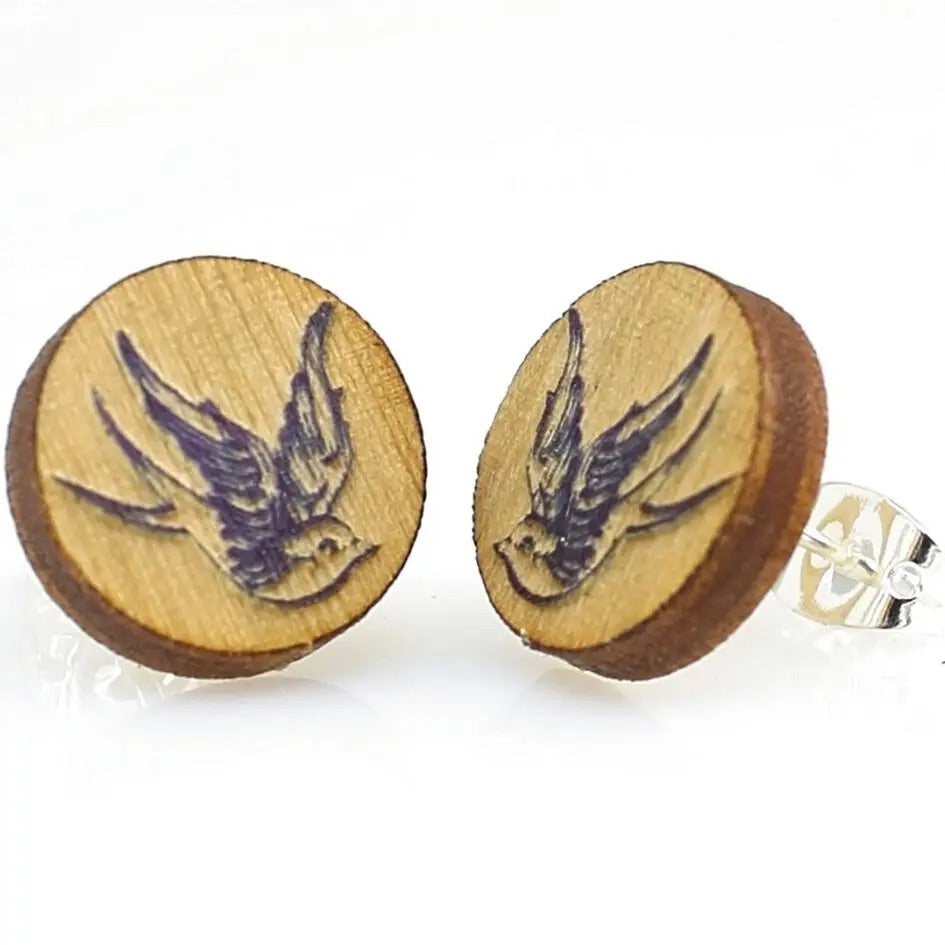 Sparrow Stud Earrings