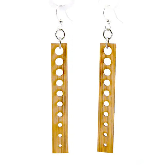 Chic Circle Bamboo Earrings