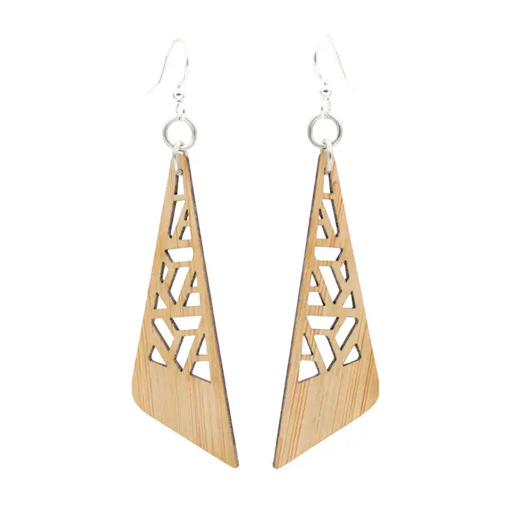 Zetangle Bamboo Earrings