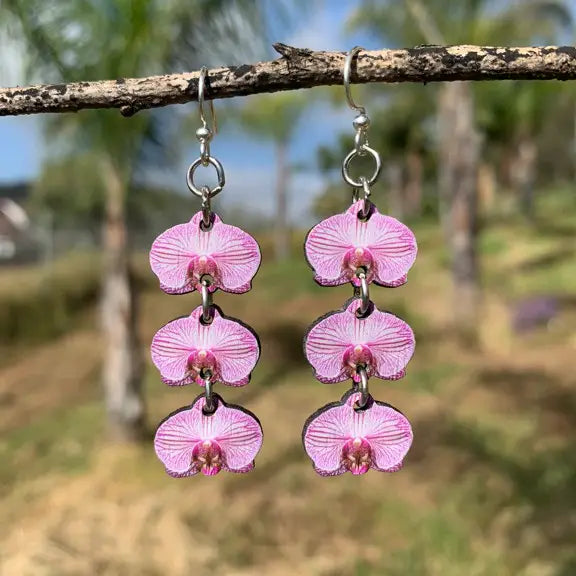 Orchid Blossoms Earrings