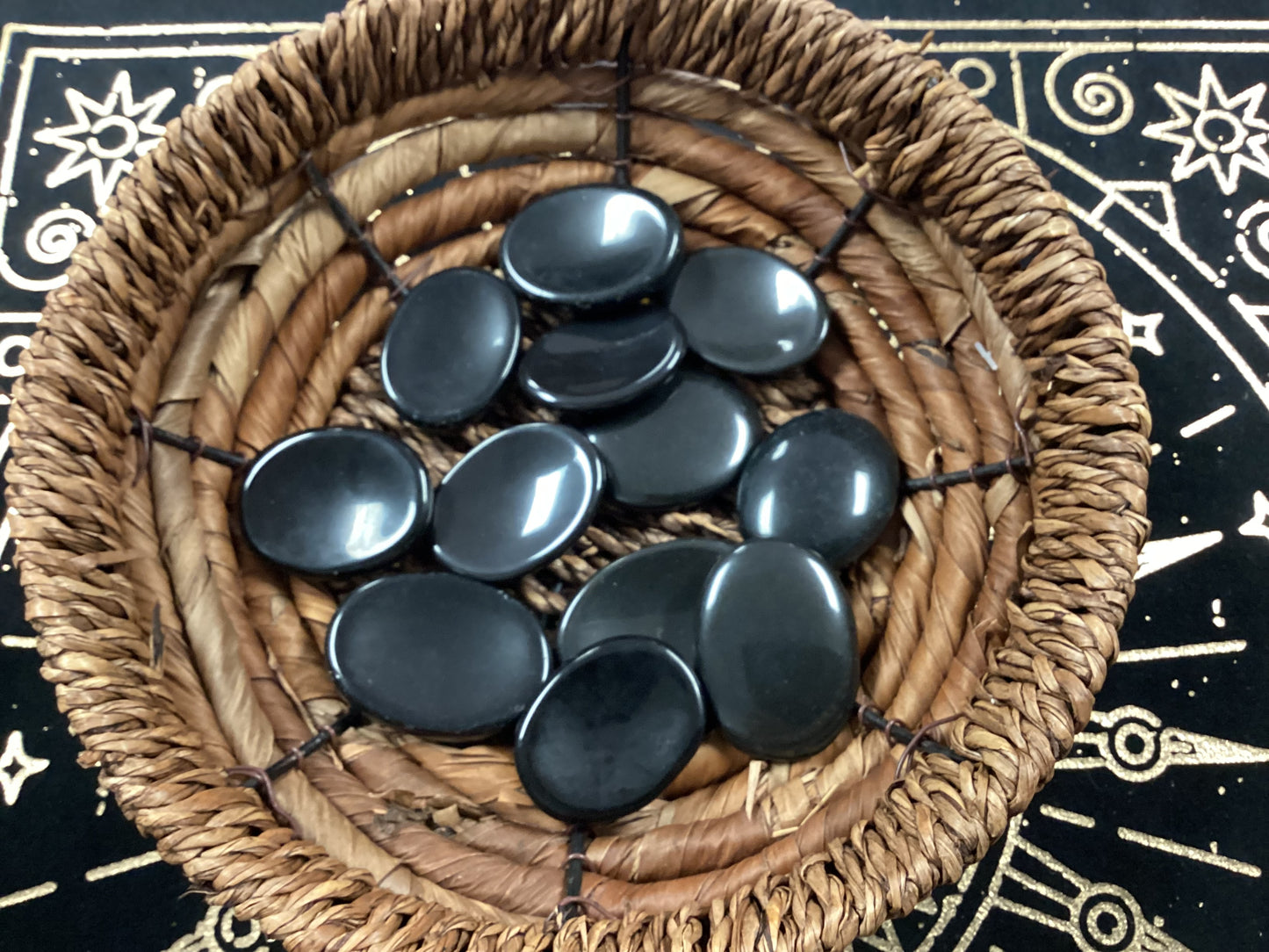 Worry Stones - Black Obsidian