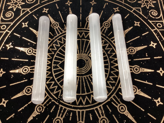 Selenite Cylinder Wands