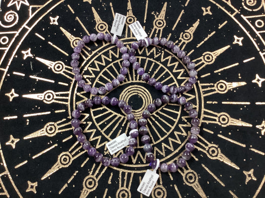 Elastic Bracelet - Chevron Amethyst