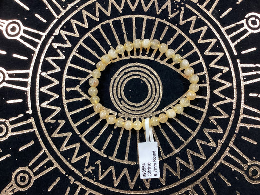 Elastic Bracelet - Citrine