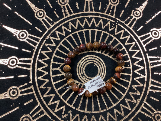 Elastic Bracelet - Tri Color Tiger Eye