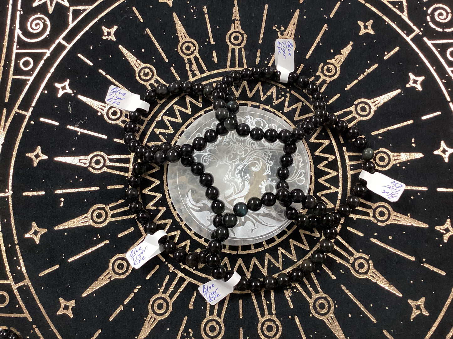 Elastic Bracelets - Blue Tiger Eye