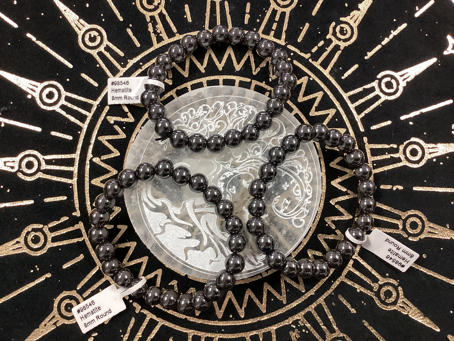 Elastic Bracelets - Hematite