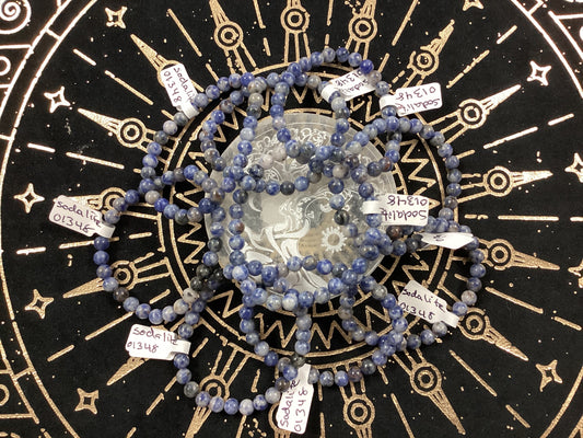 Elastic Bracelets- Sodalite