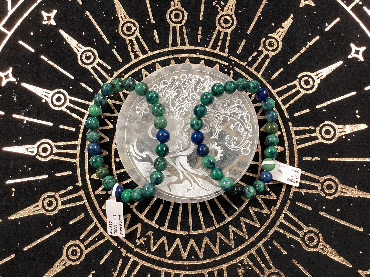 Elastic Bracelets - Chrysocolla