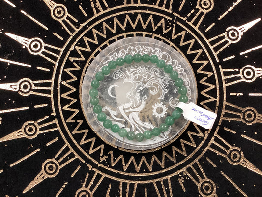 Elastic Bracelet - Green Aventurine