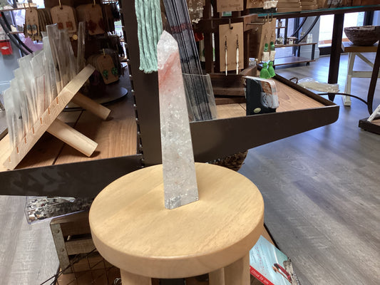 Natural Strawberry Quartz Point - Large