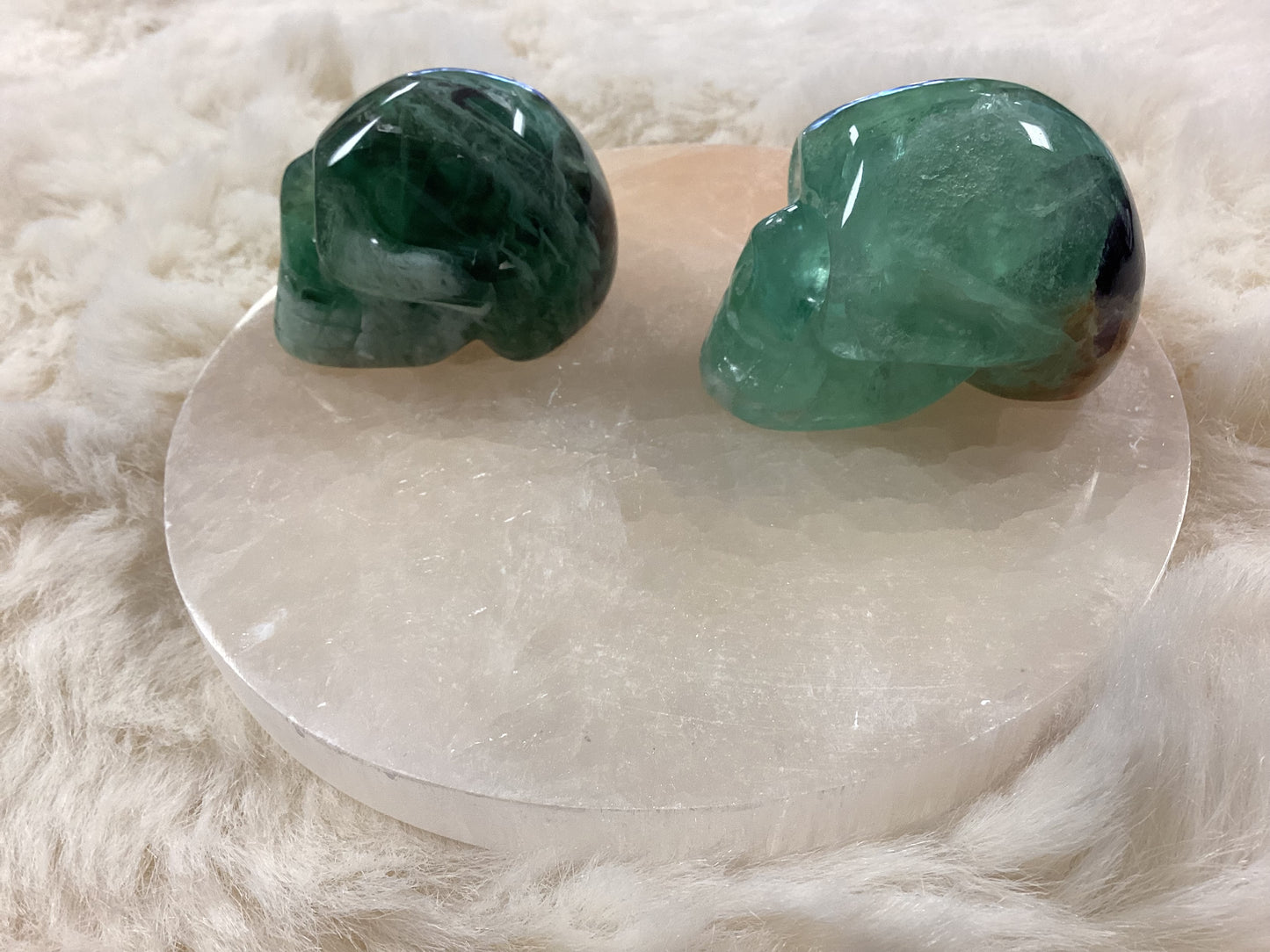 Fluorite Skulls - Large