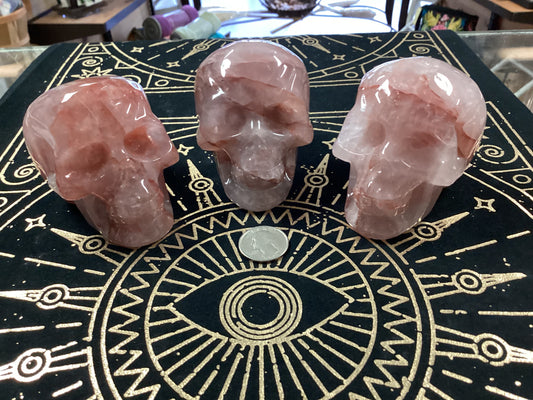 Hematoid Crystal Skulls