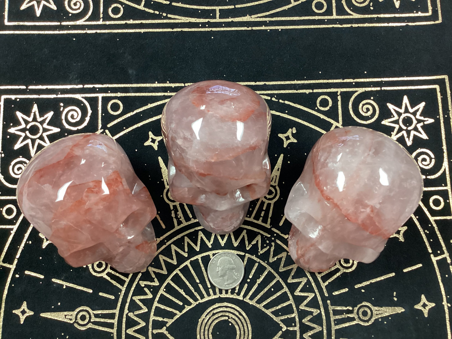 Hematoid Crystal Skulls