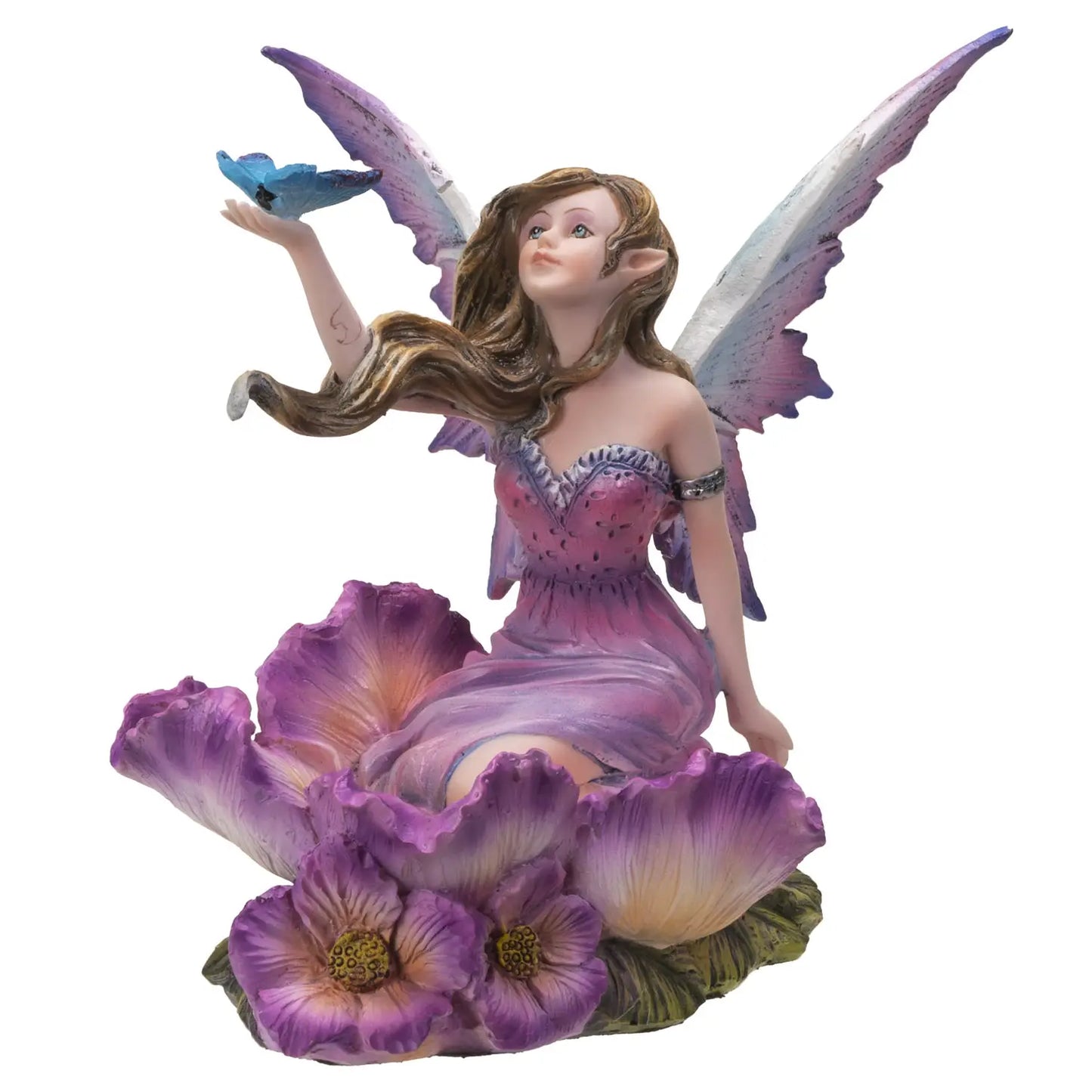 Blessing Fairy With Butterfly Figurine