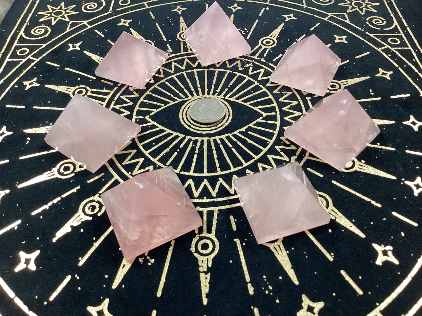 Rose Quartz Pyramid