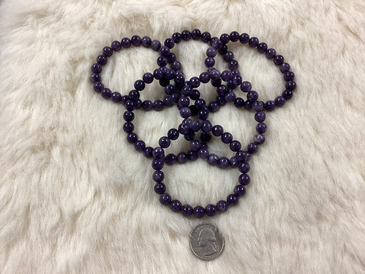 Elastic Bracelet - Lepidolite