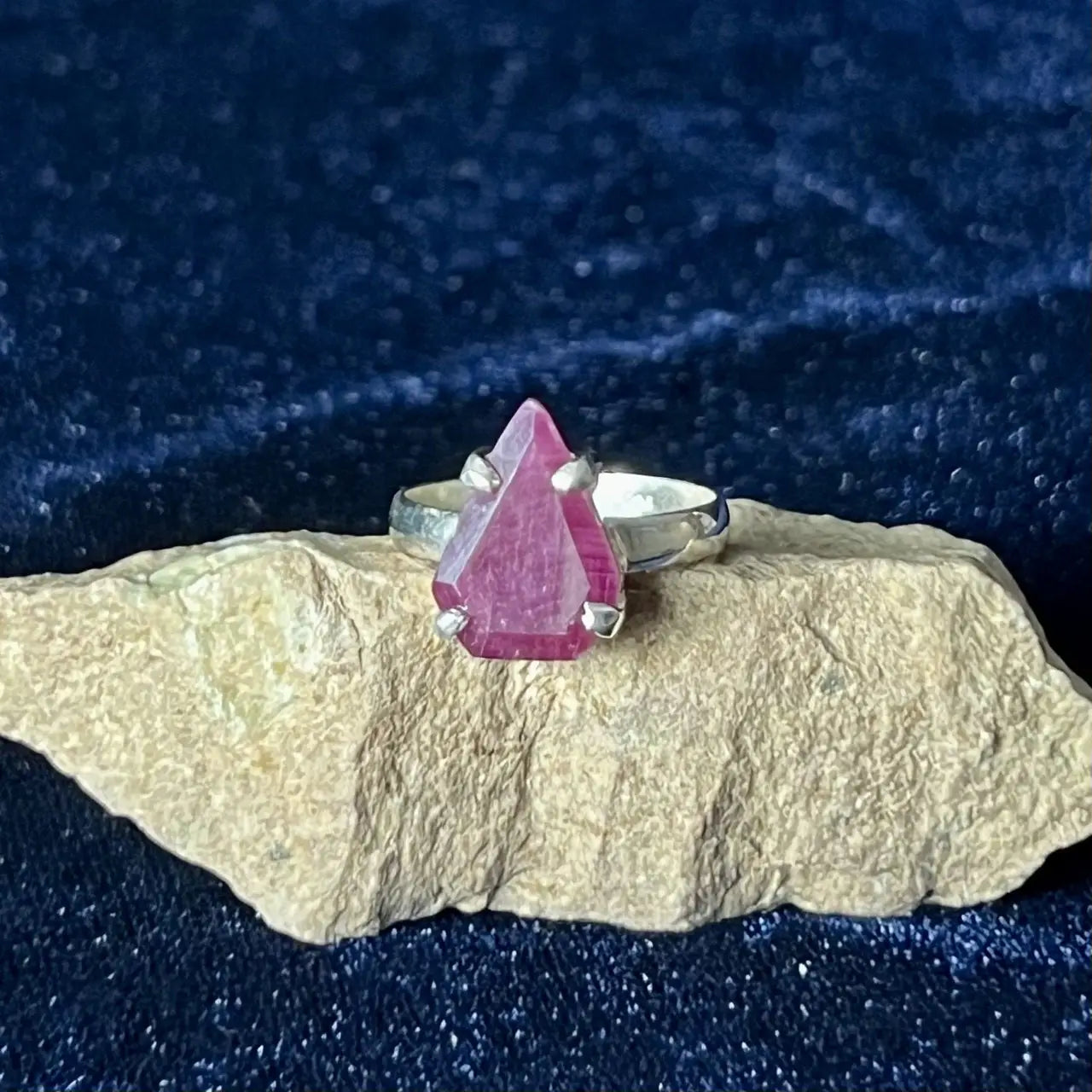 Ruby Shield Ring