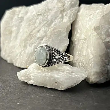 Aquamarine Class Ring