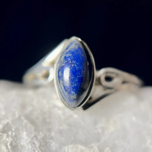 Lapis Lazuli Wave Ring