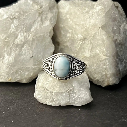 Larimar Class Ring