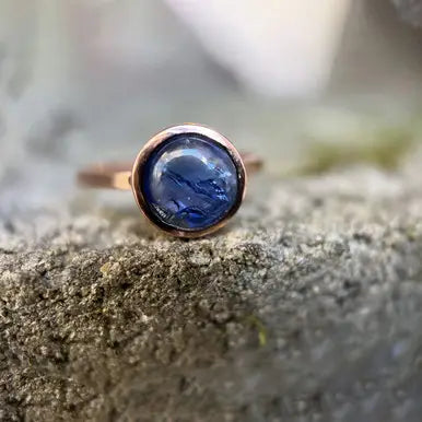 Kyanite Rose Gold Ring