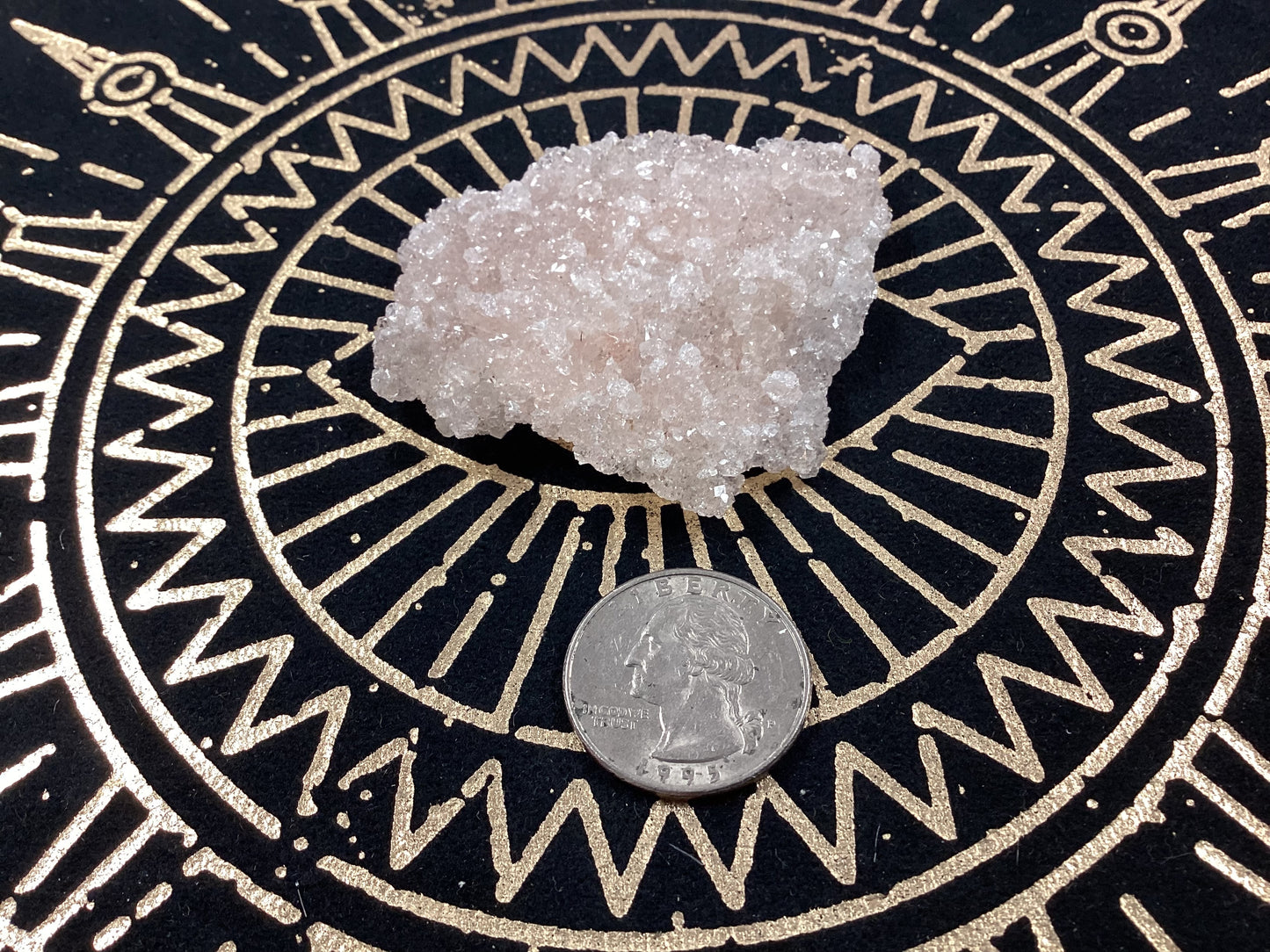 Red and Pink Apophyllite Mineral Specimen