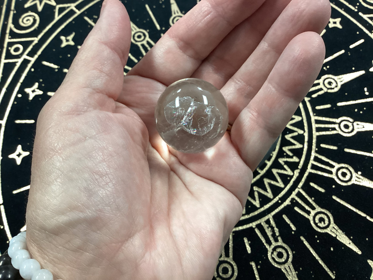 Clear Quartz Spheres - 3.75”