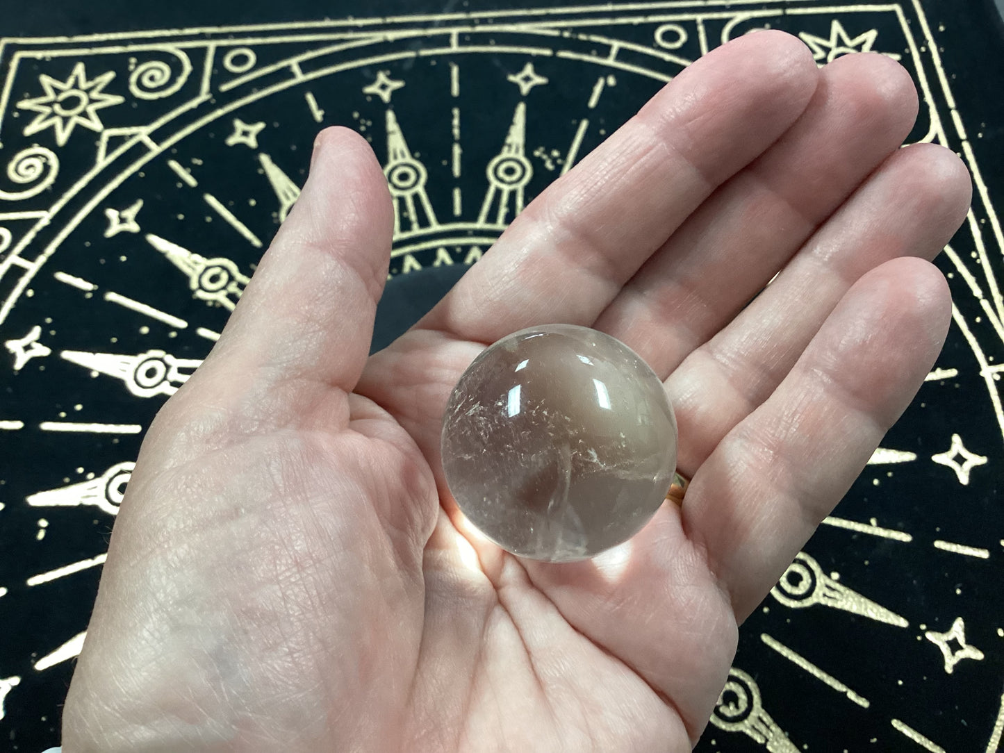 Clear Quartz Sphere - 4.25”