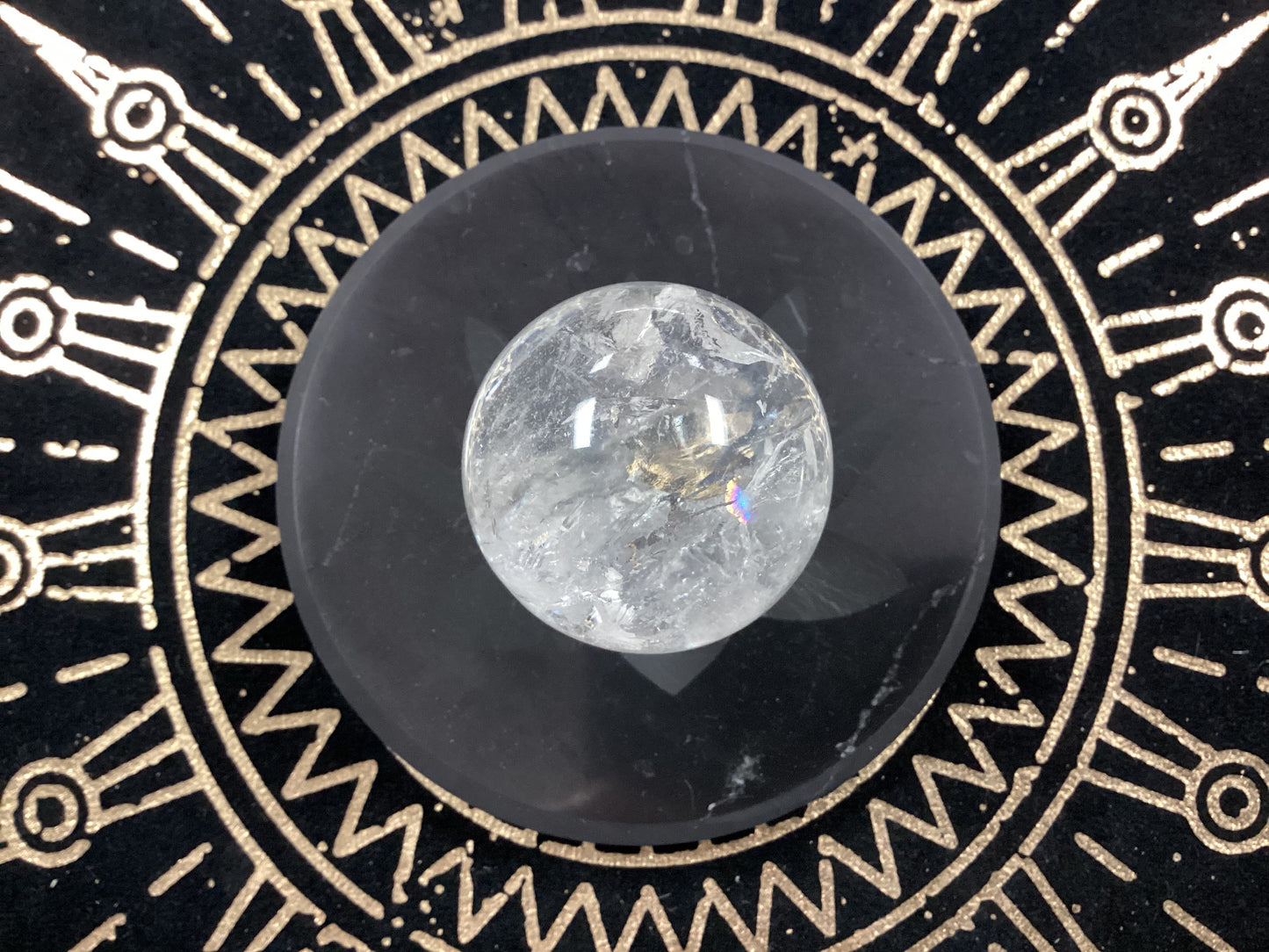 Clear Quartz Sphere - 5”