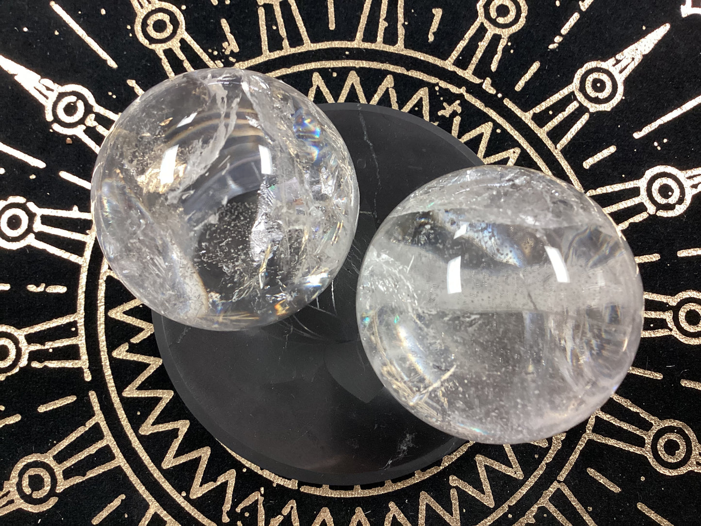 Clear Quartz Spheres - 6”