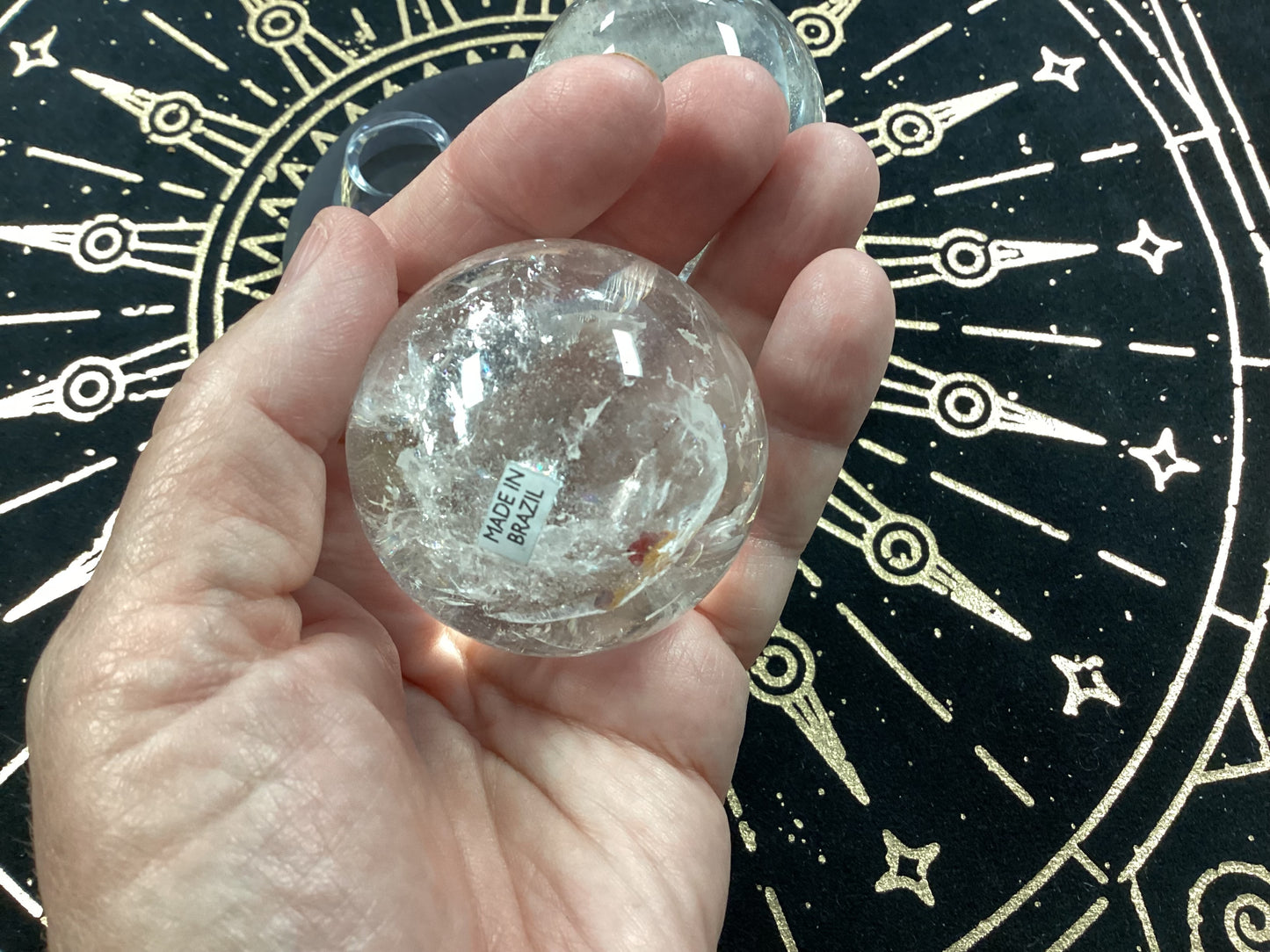 Clear Quartz Spheres - 6”