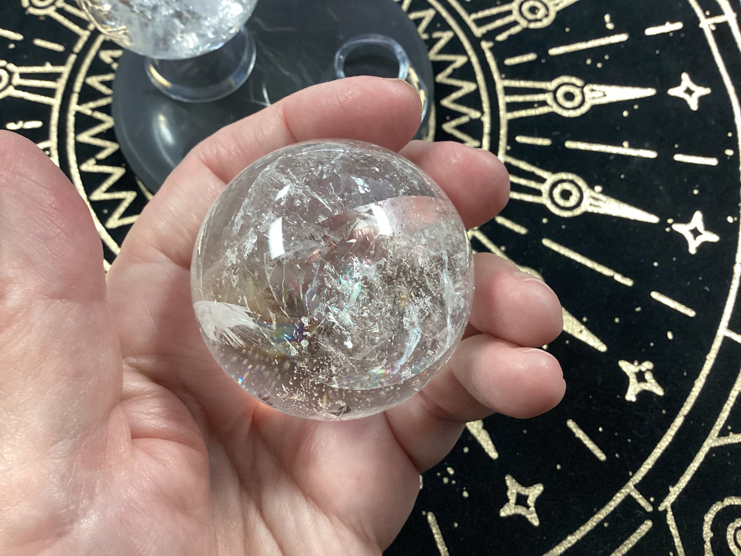 Clear Quartz Spheres - 6”