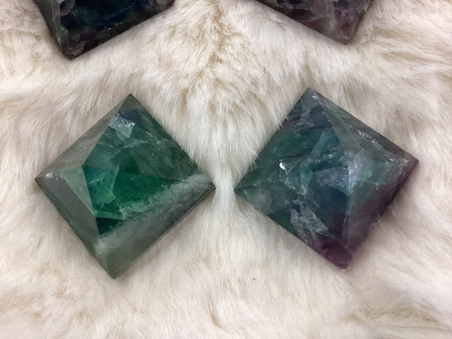 Fluorite Pyramids