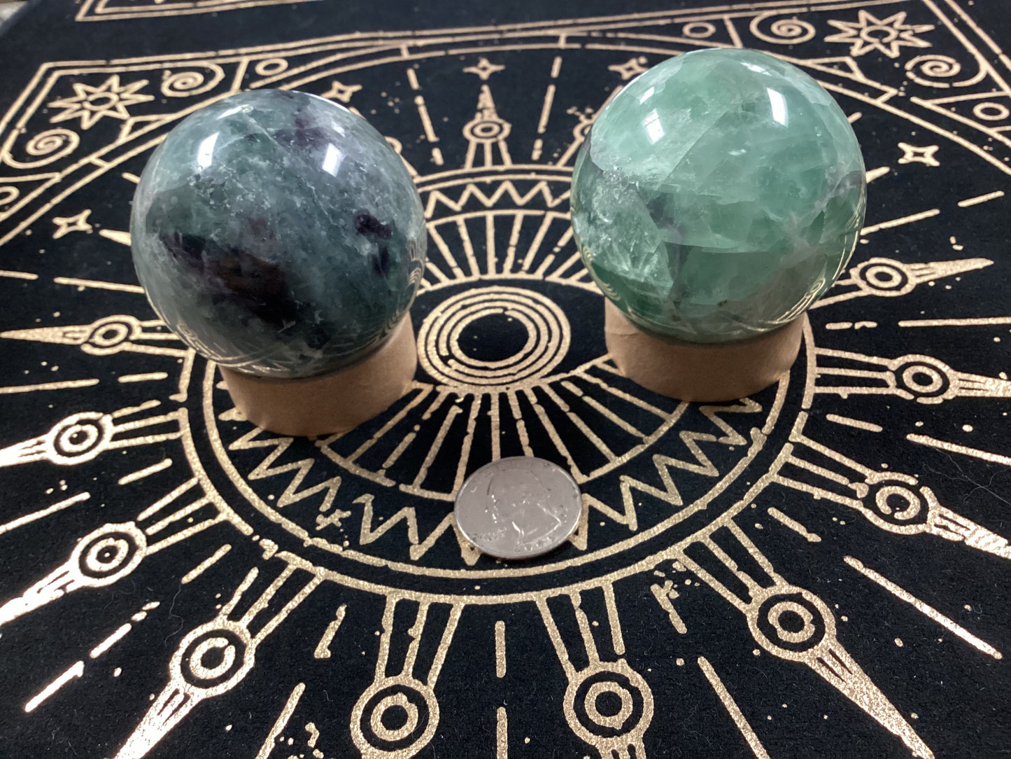 Fluorite Spheres