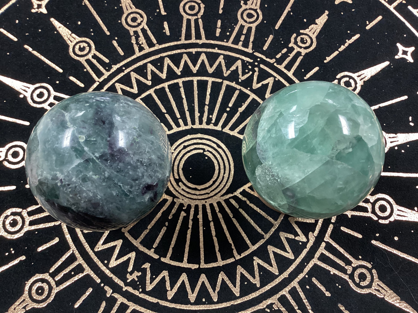 Fluorite Spheres