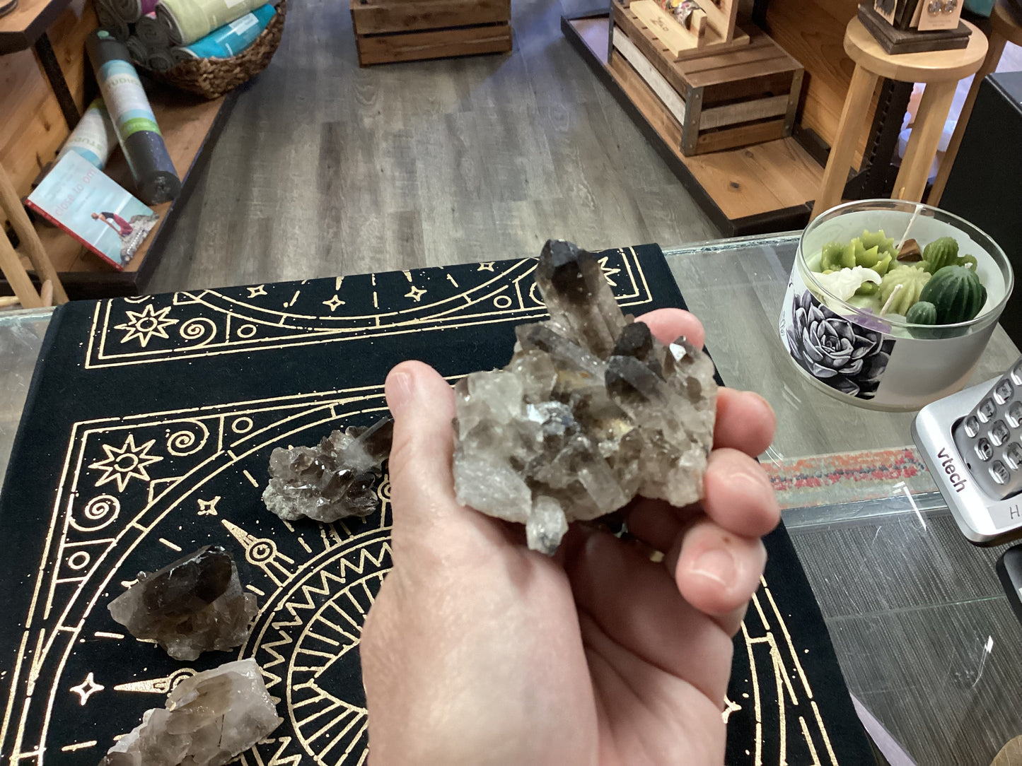 Smoky Quartz Raw Clusters - Large