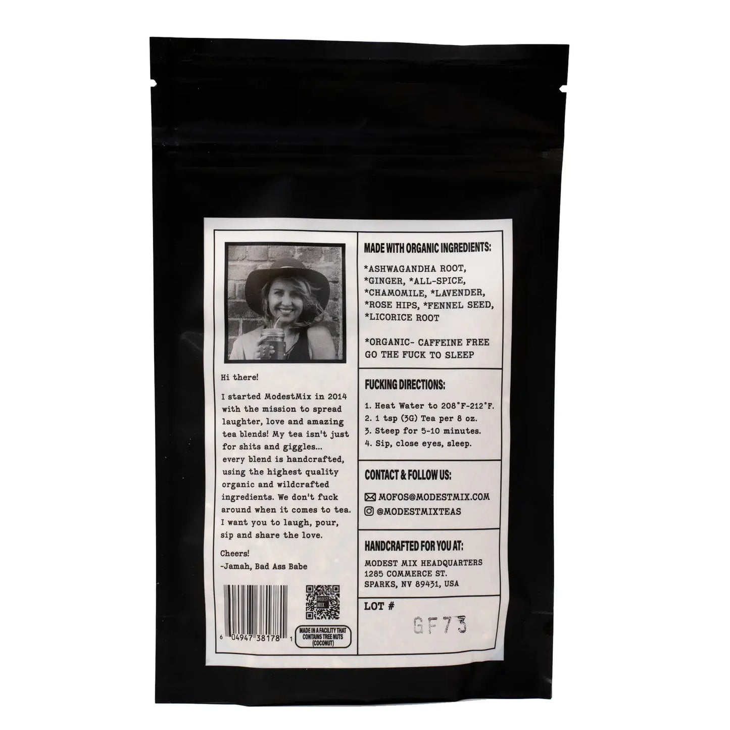 Go The F*ck To Sleep Herbal Loose Leaf Tea Blend