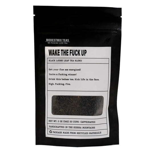 Wake The F*ck Up Black Loose Leaf Tea Blend