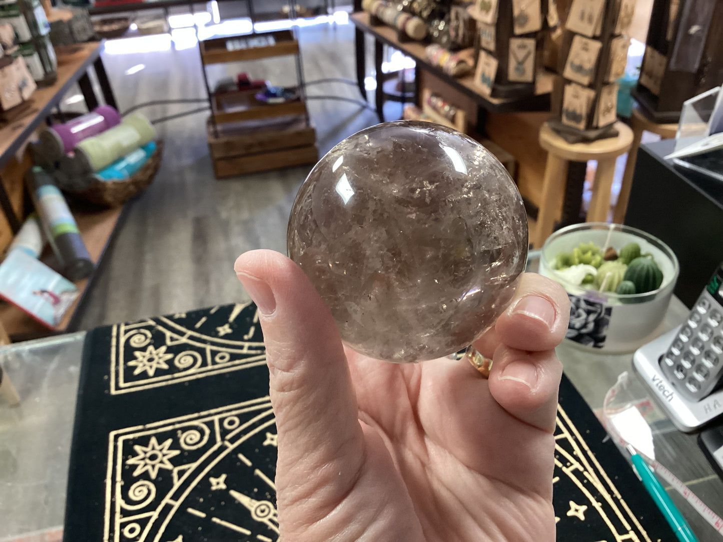 Smoky Quartz Sphere