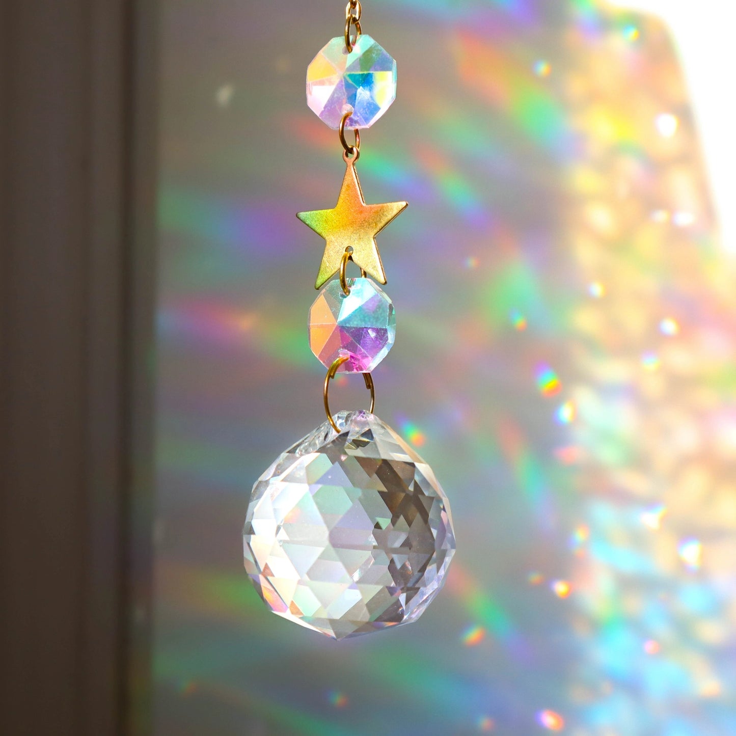 Gemstones Suncatcher - Amethyst